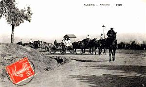 Algerie - Artillerie - 1910